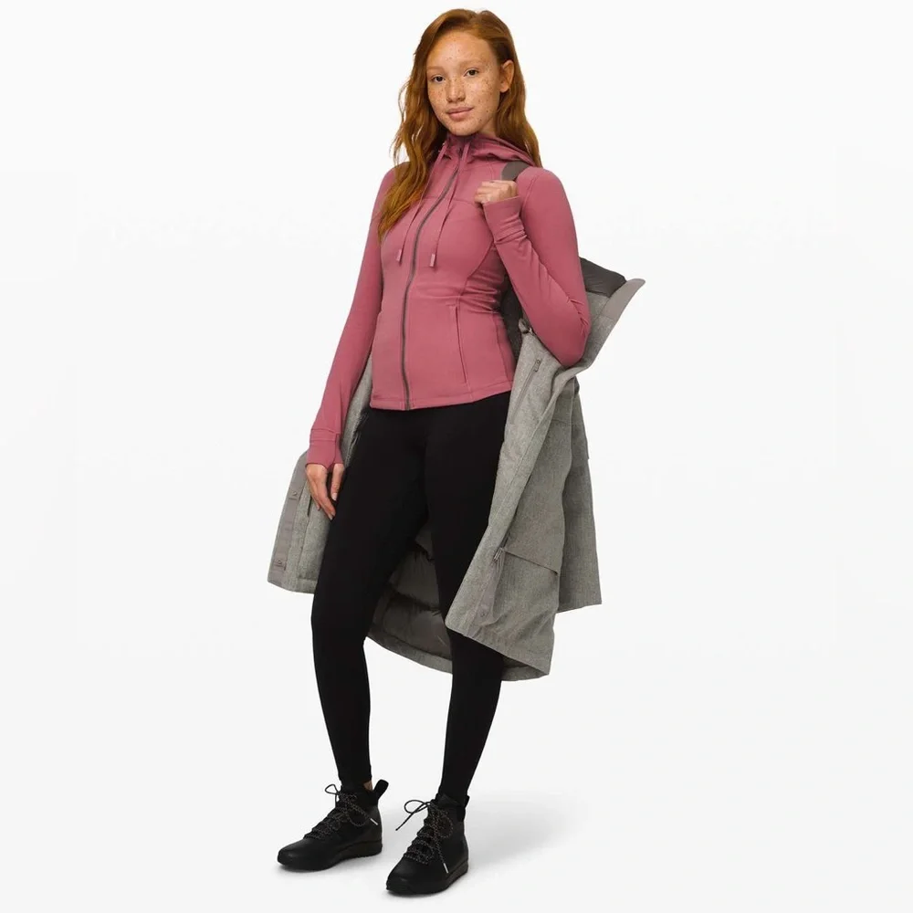 Lululemon Hooded Define Jacket Nulu Full Zip Activewear Hoodie Yoga Workout Gym